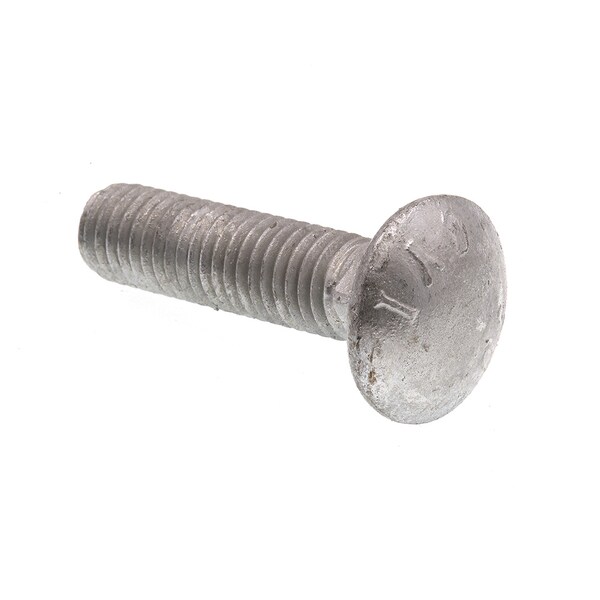Prime-Line Carriage Bolts 1/2in-13 X 2in A307 Grade A Hot Dip Galv Steel 15PK 9064350 - main